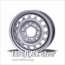 ЕВРОДИСК 75J46H (цвет: серебро) // 6,5x16 5x114,3 / диск стальной